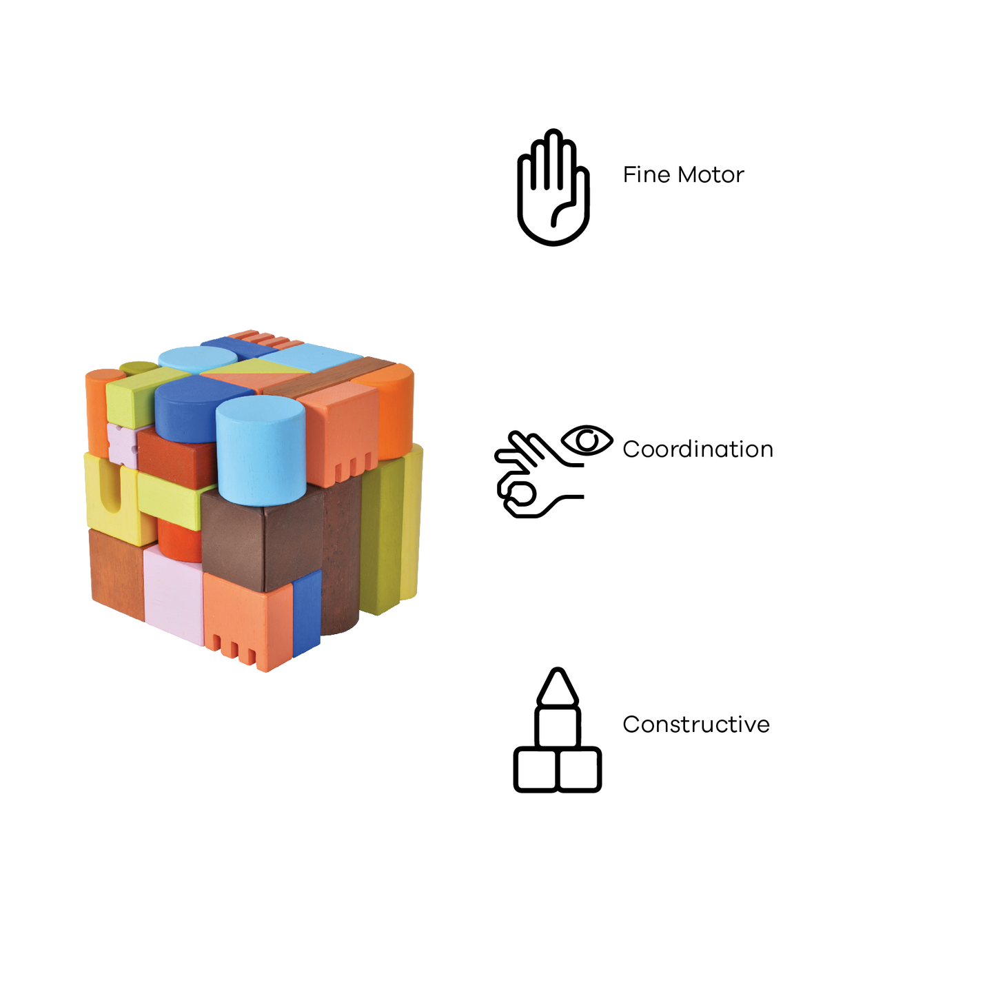 MINI BLOCK CUBE