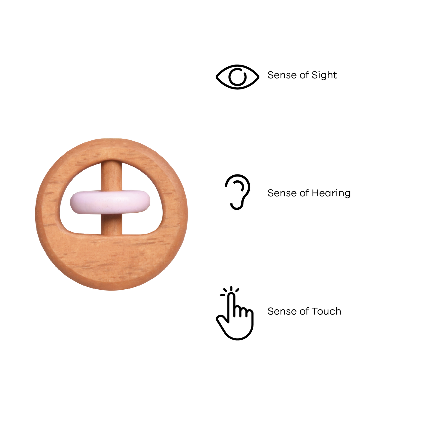 ROUND RING RATTLE