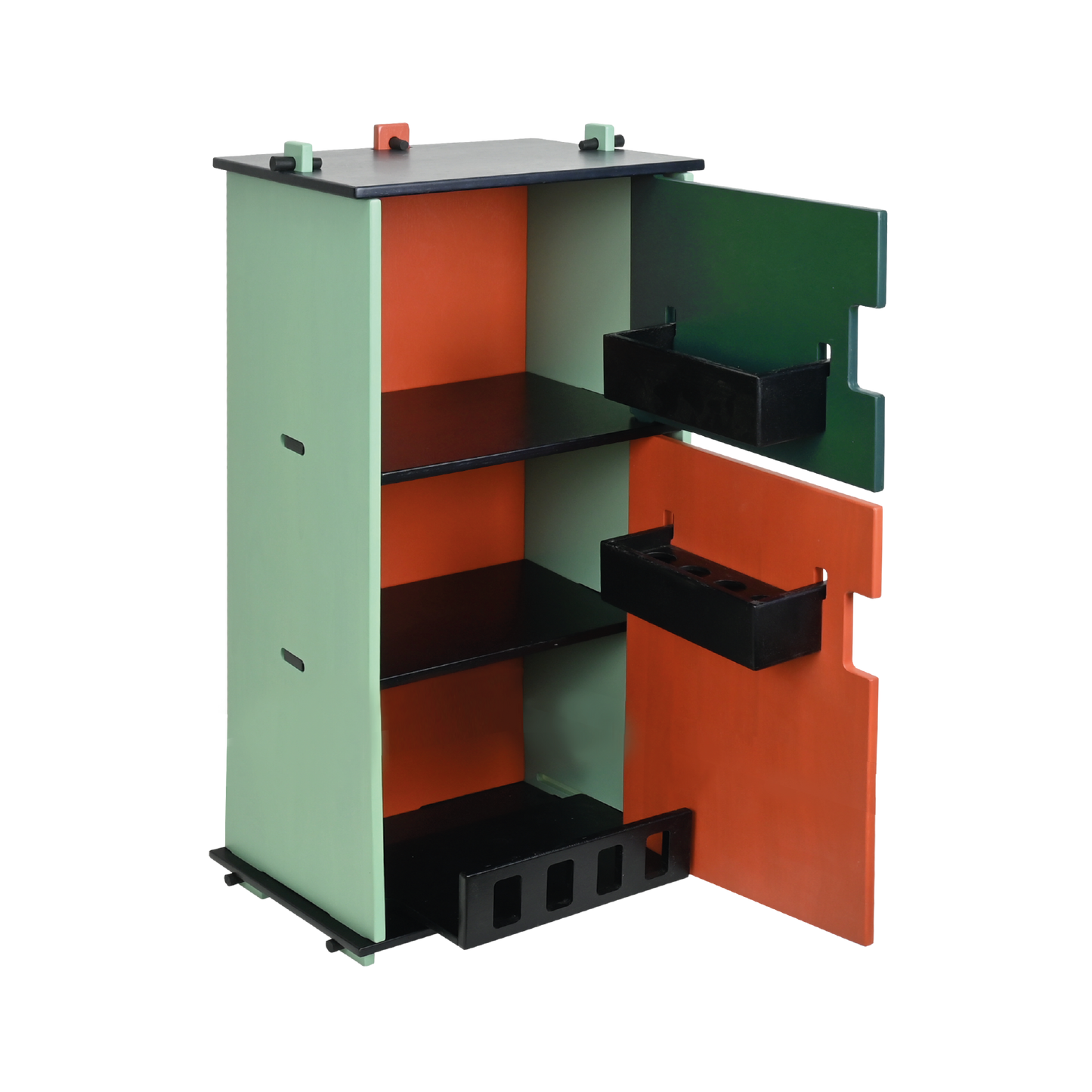 DOWEL REFRIGERATOR (COLOR BLOCK)