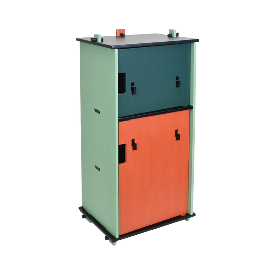 DOWEL REFRIGERATOR (COLOR BLOCK)