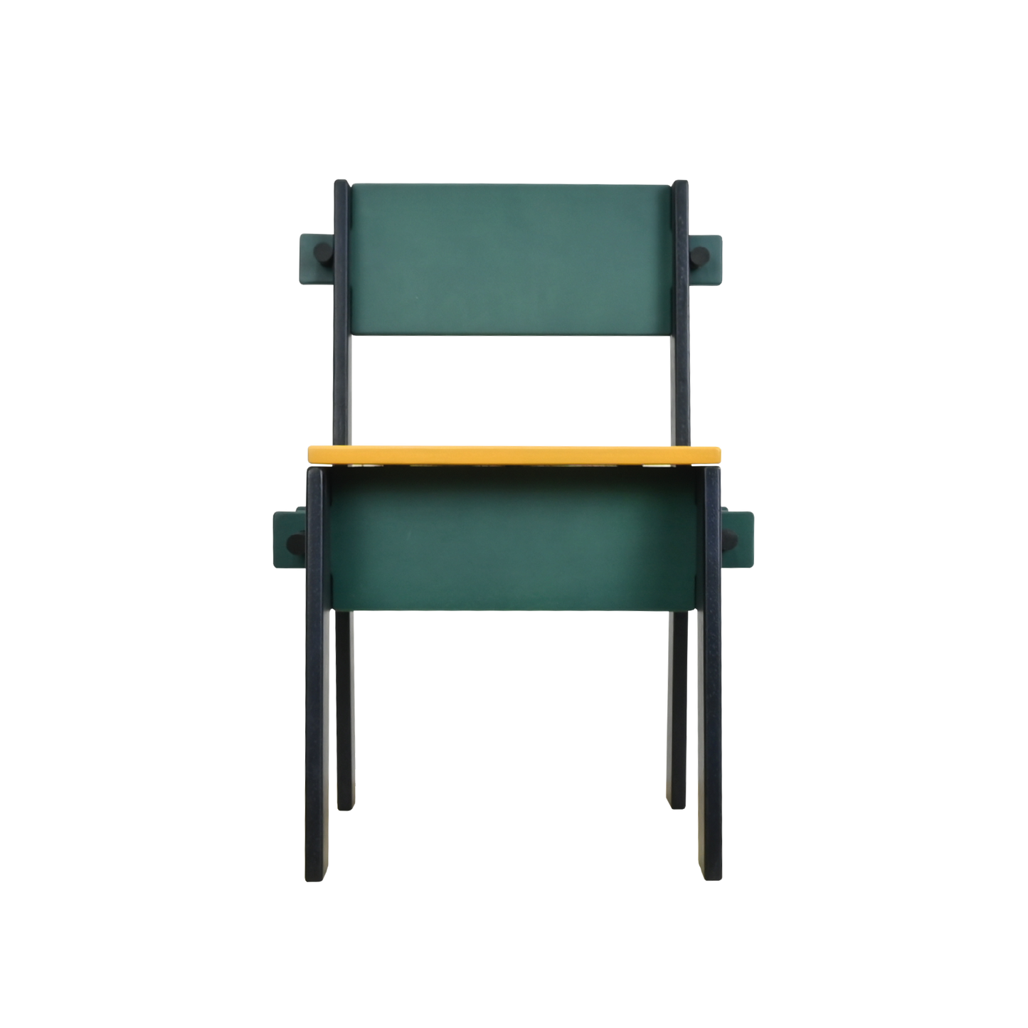 DOWEL DESK AND CHAIR (COLOR BLOCK)