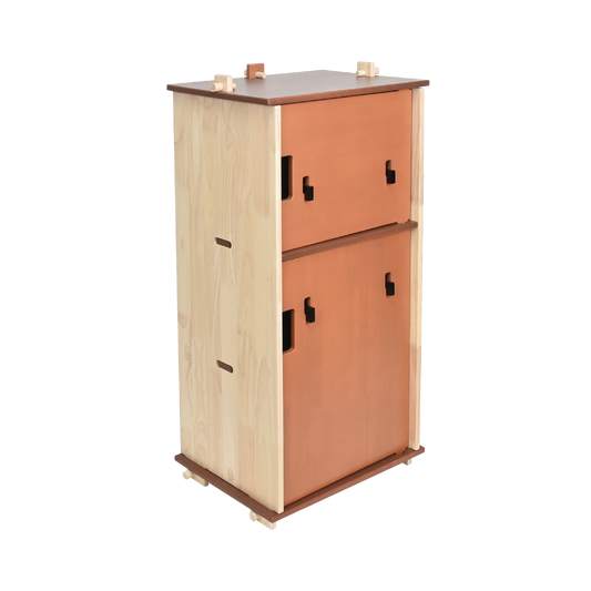 DOWEL REFRIGERATOR (NATURAL)