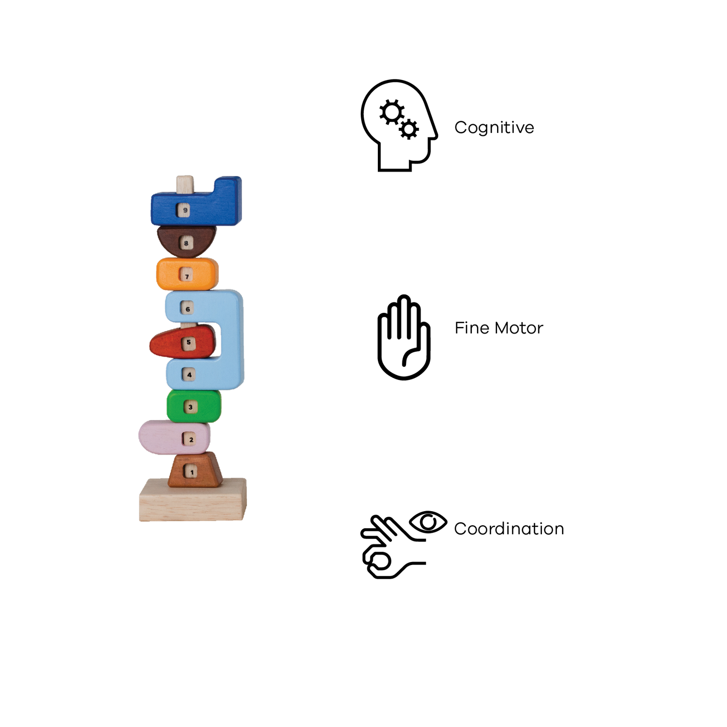 ELEMENT COUNTING ROD (COLORED)