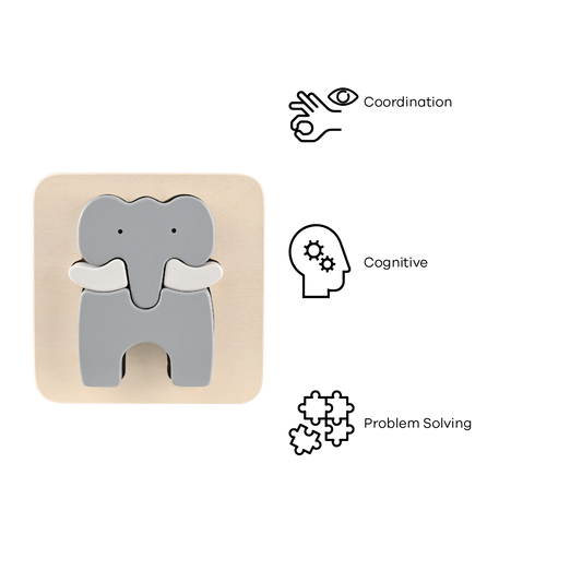 ELEPHANT TRAY PUZZLE