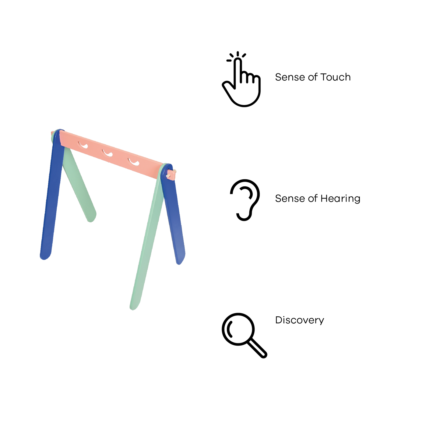 A FRAME MOBILE HANGER (COLOR BLOCK)