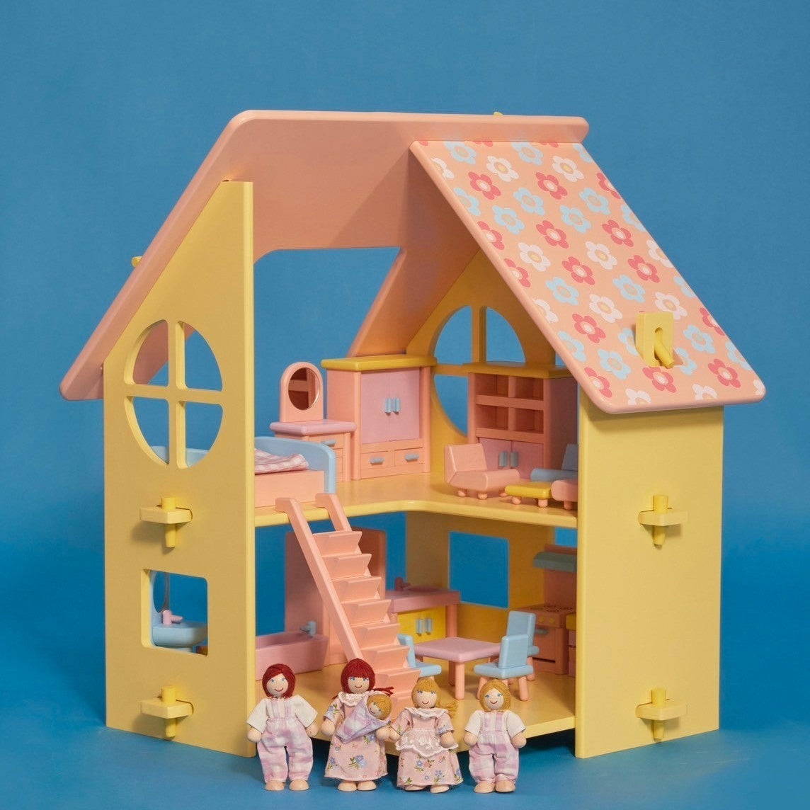 Yellow Sunshine Dollhouse