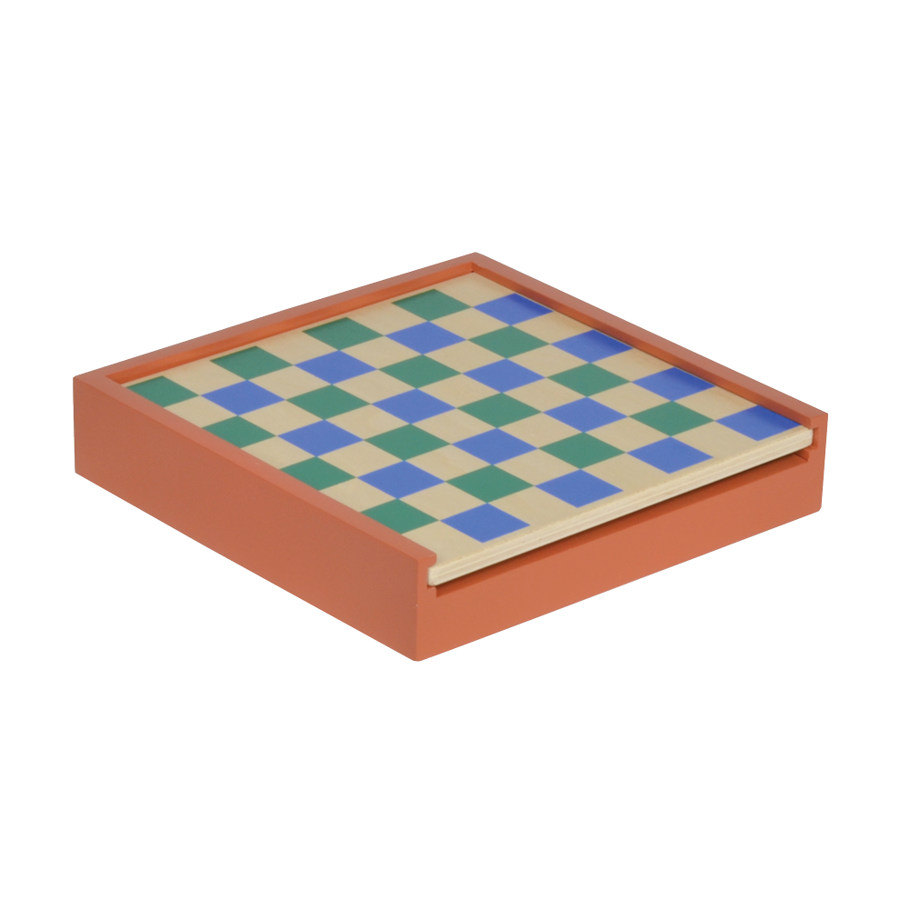 DOUBLE SIDED CHESS CHECKER