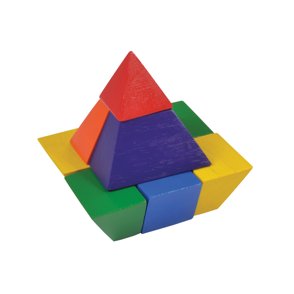 Building block cheap pyramid