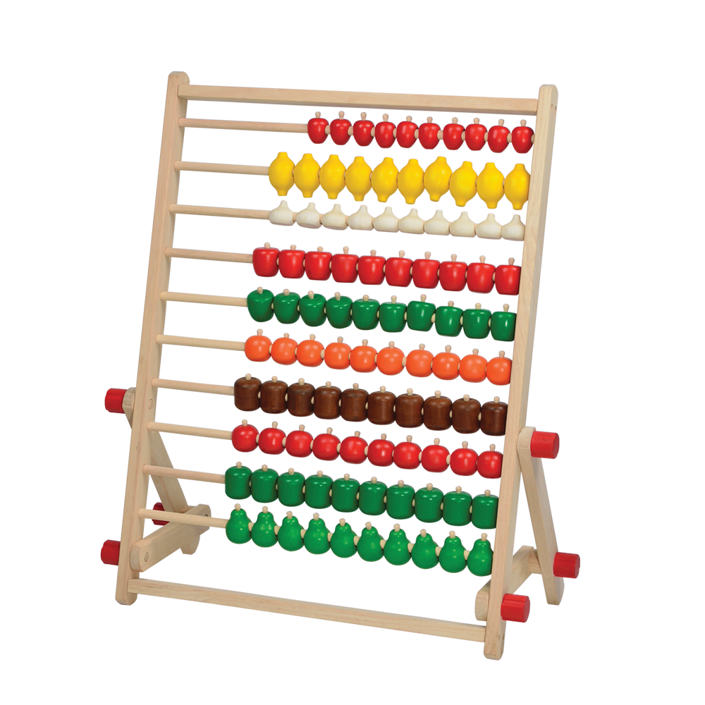 FRUITS & VEGETABLES COUNTING FRAME